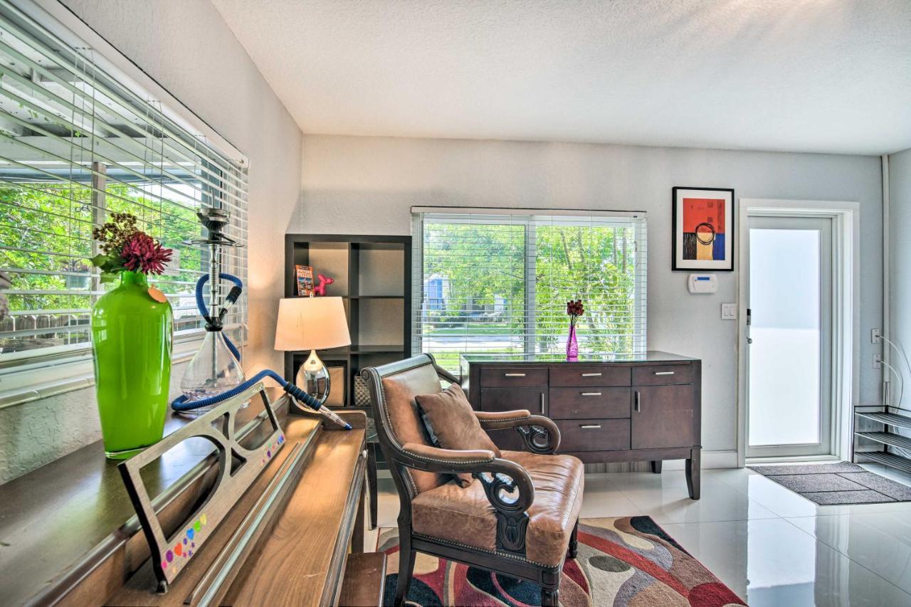 Shady And Eclectic Fort Lauderdale Dwelling With Yard! 외부 사진