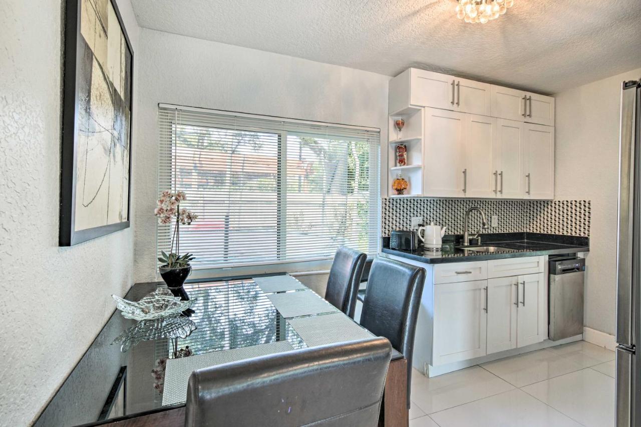Shady And Eclectic Fort Lauderdale Dwelling With Yard! 외부 사진