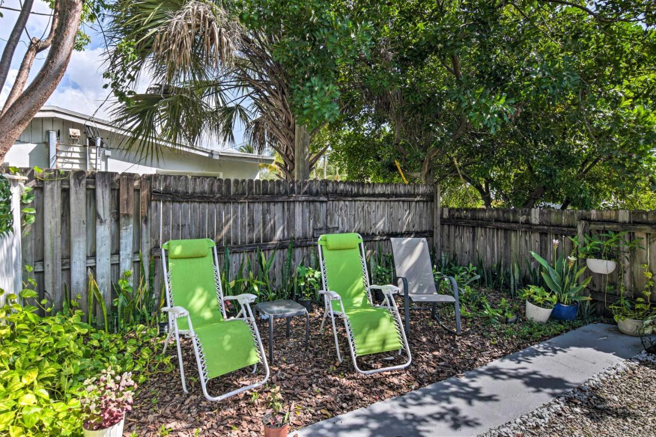 Shady And Eclectic Fort Lauderdale Dwelling With Yard! 외부 사진